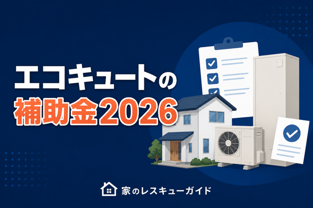 エコキュートの補助金2026年版のアイキャッチ画像